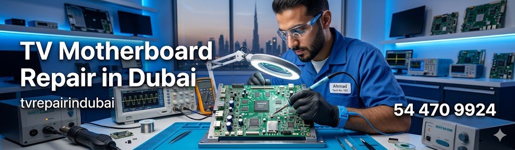 TV motherboard repair in dubai