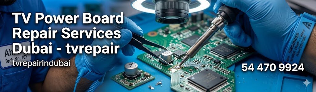 TV Power Board Repair in Dubai