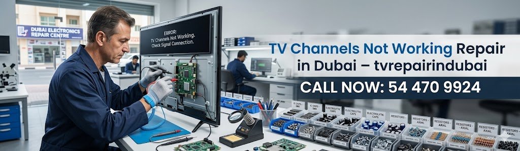 TV channels not working Repair in Dubai