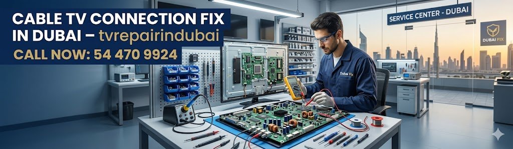 Cable TV Connection Repair in Dubai