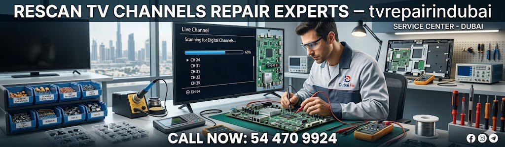 Rescan TV Channels Repair in Dubai