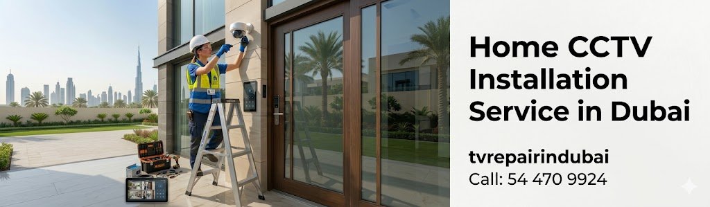 Home CCTV Installation Service in Dubai