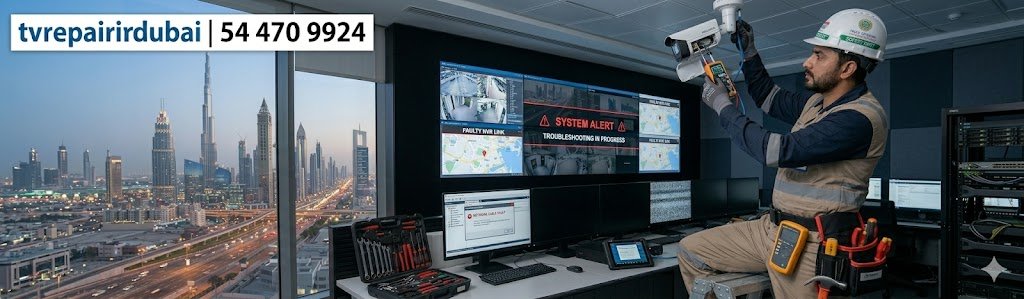 CCTV Maintenance & Repair Services in Dubai