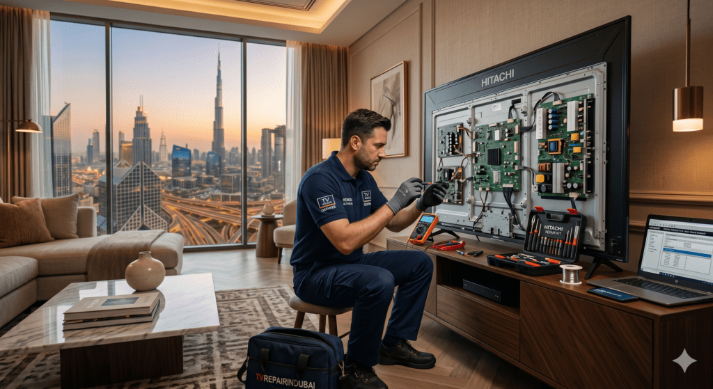 Hitachi tv Repair Dubai
